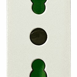 Presa 2P+T 16A P17/11 bianco Idea 