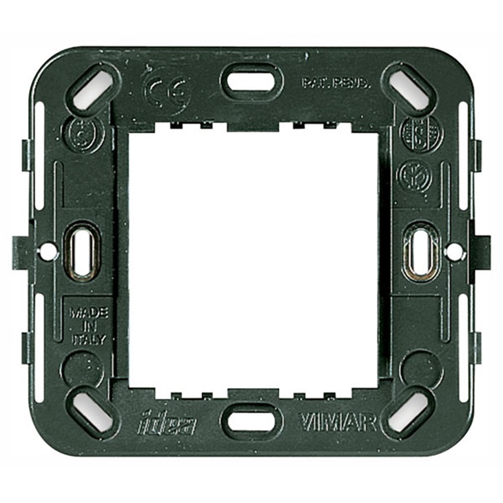 Supporto 2M ridotti s/viti d60/56x56mm Idea 