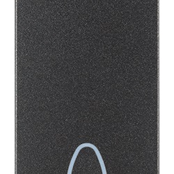 Tasto 1M simbolo campanello grigio Arkè 