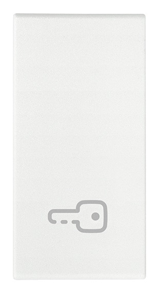 Tasto 1M simbolo chiave bianco Arkè 