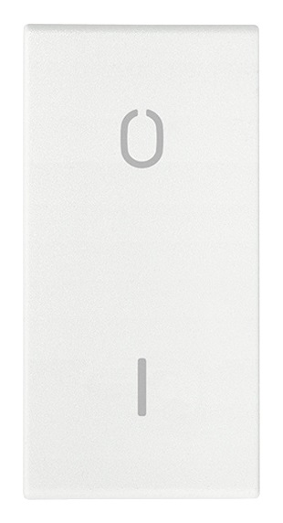 Tasto 1M simbolo O I bianco