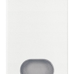 Tasto 1M con diffusore bianco Arkè 