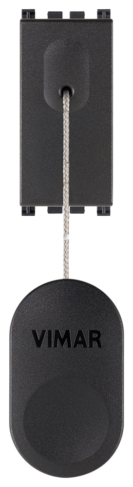 Pulsante 1P NO 10A tirante grigio con cordone 1,5 m per comando elettrico
