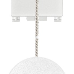 Pulsante tirante 1 polo NO 10A 250V con cordone 1,5 m bianco uso elettrico