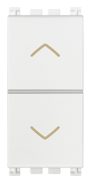 Commutatore 2P 10AX bianco Arkè 