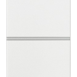 Due pulsanti indipendenti NO+NO 10A 250V bianco per controllo circuiti elettrici