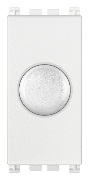 Dimmer 230V 100-500W lampade incandescenza comando push-push bianco
