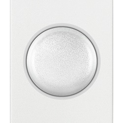 Dimmer 230V 100-500W lampade incandescenza comando push-push bianco