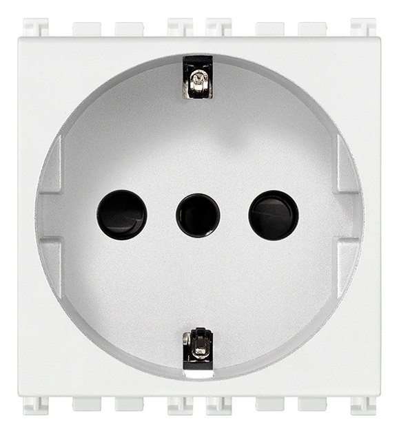 Presa 2P+T 16A P30 bianco Arkè 