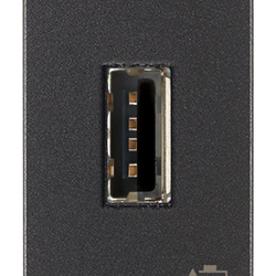 Unità alimentazione USB 5V 1,5A cavo 1M grigio per dispositivi elettronici