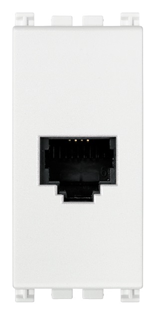 Presa Rj11 6/4 Bianco Arkè 