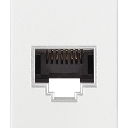Presa Rj45 Netsafe Cat5E Utp Bianco Arkè 