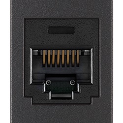 Presa RJ45 Panduit Cat5e UTP 8 contatti cablaggio universale grigio