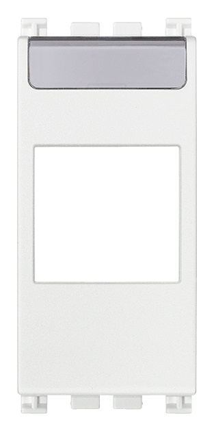 Adattatore RJ45 Infra+ bianco per moduli Cat. 5e e Cat. 6 serie Slim Merlin Gerin