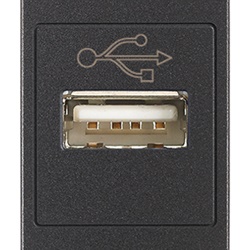 Presa USB grigio