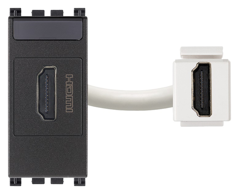 Presa HDMI grigio