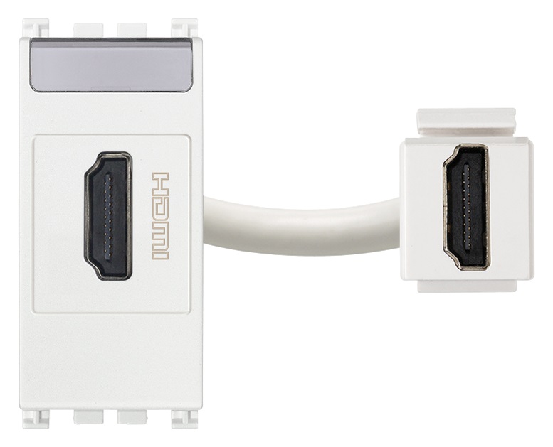 Presa HDMI bianco
