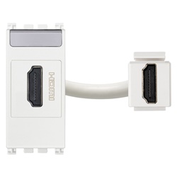 Presa HDMI bianco