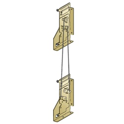 Interblocco ad aste per interruttori estraibili Compact NS630b-1600 uso industriale