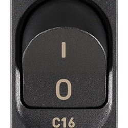 Interruttore MT 1P+N C16 120-230V grigio