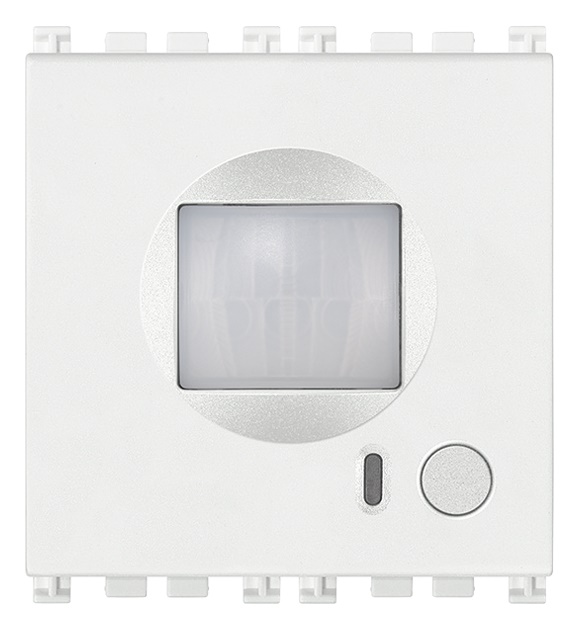 Rivelatore IR domotico bianco 2 moduli movimento infrarossi passivi