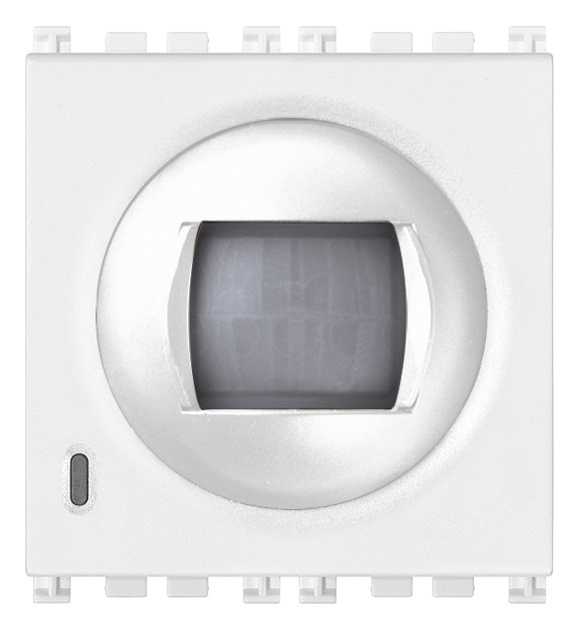 Rivelatore IRdomotico orientabile bianco