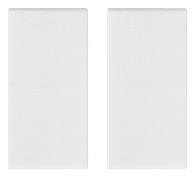 Tasto 1M com. radiofrequenza bianco 2pz
