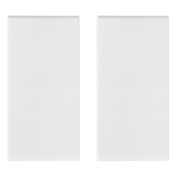 Tasto 1M com. radiofrequenza bianco 2pz