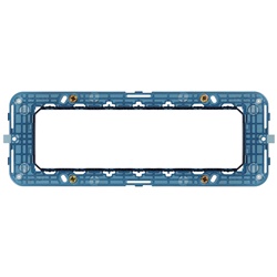 Supporto 7 moduli con viti per scatole 6/7 moduli montaggio elettrico