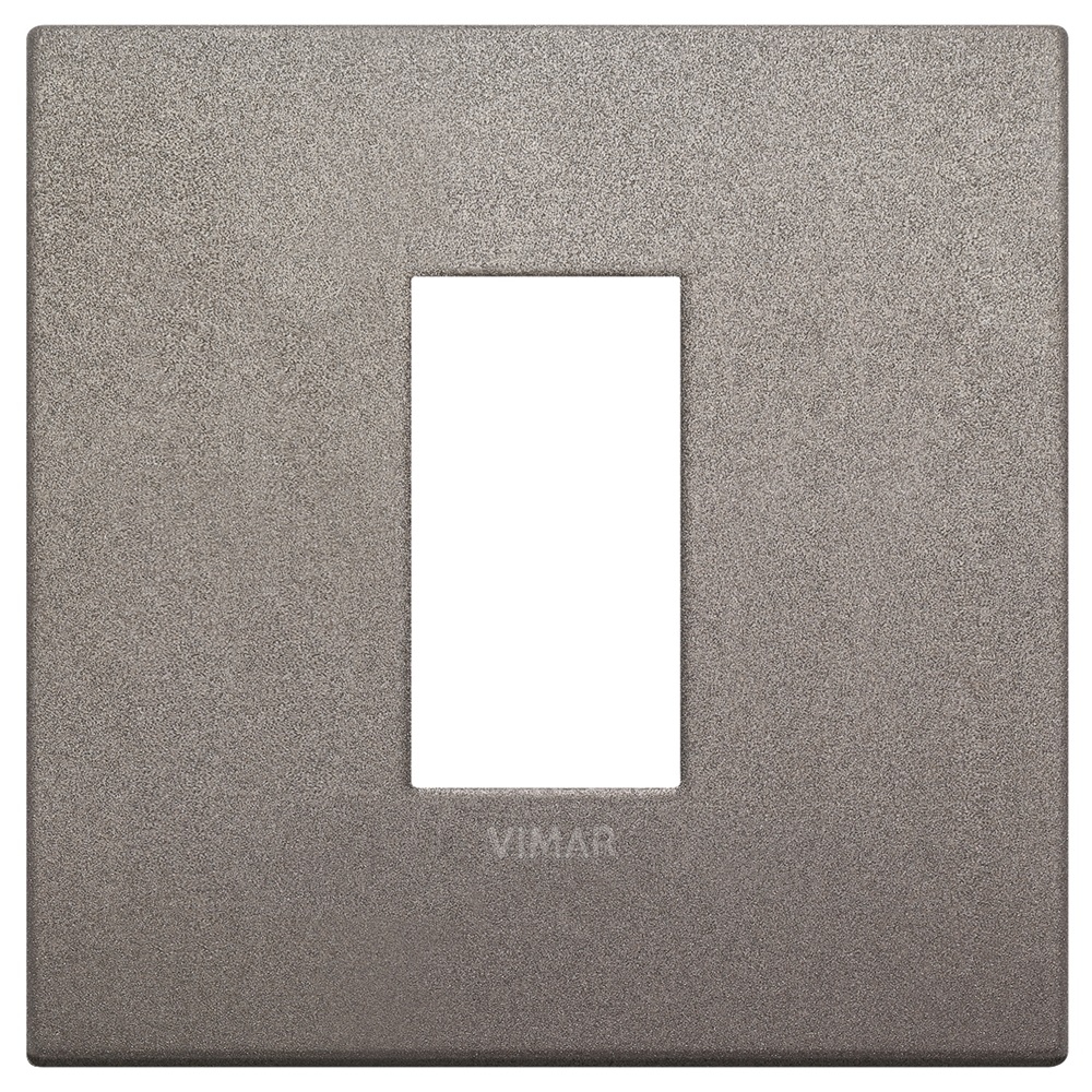 Placca Classic 1M titanio matt