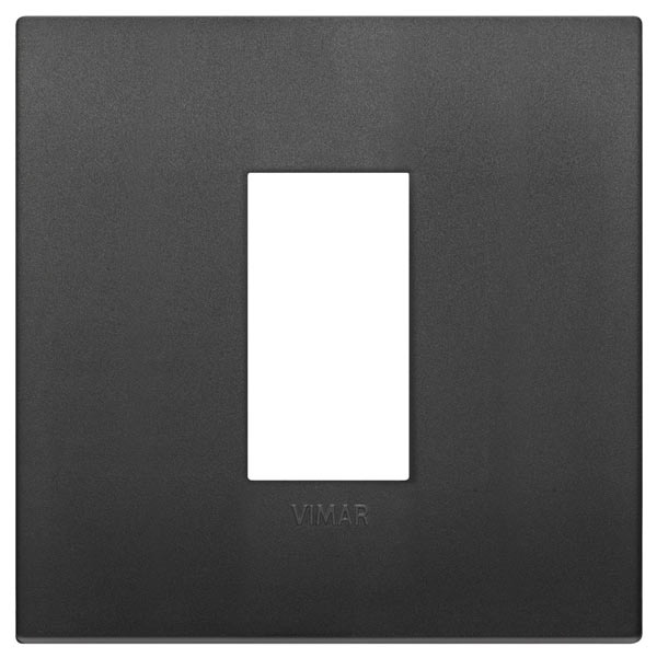 Placca Classic 1M nero