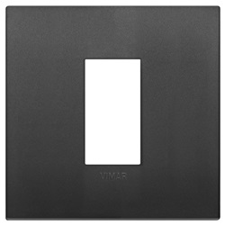 Placca Classic 1M nero