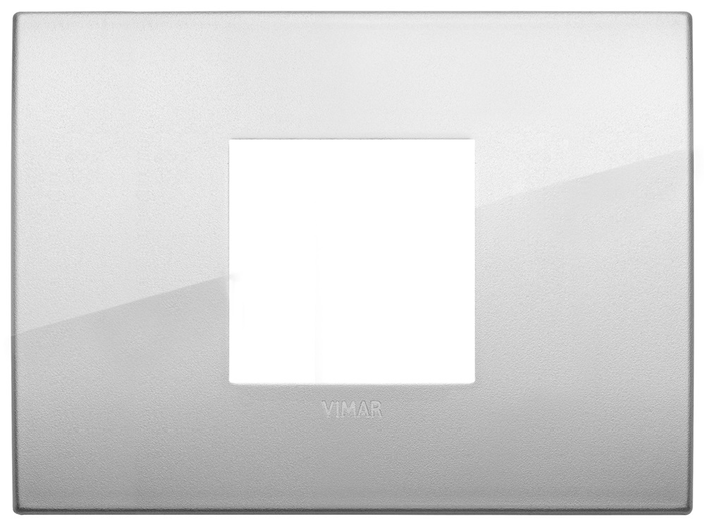 Placca Classic 2M centrali argento