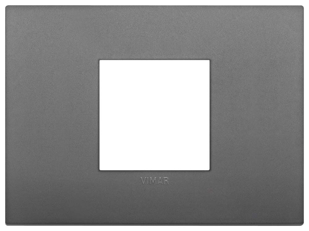Placca Classic 2M centrali grigio