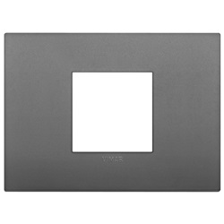Placca Classic 2M centrali grigio