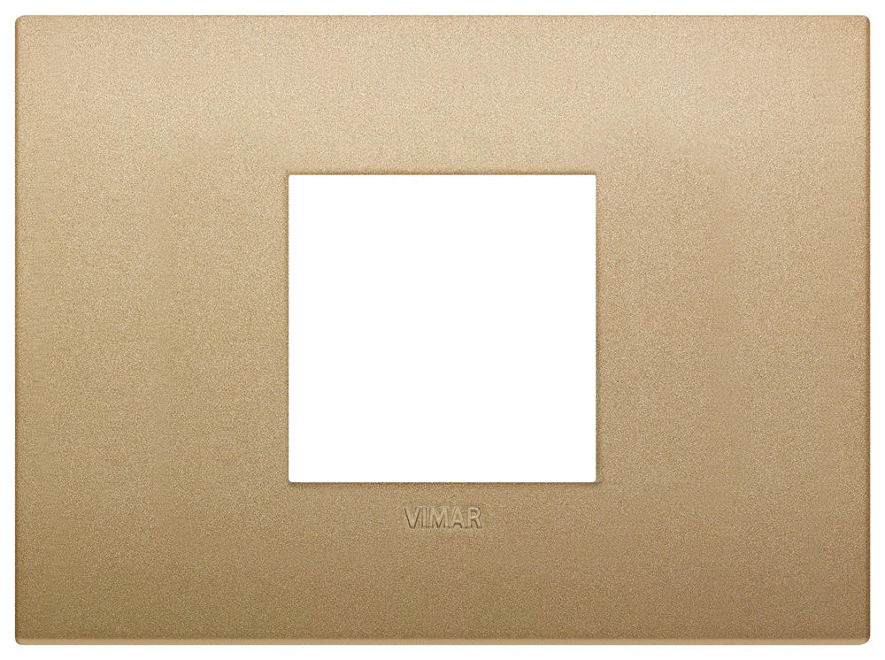 Placca Classic 2M centrali oro matt