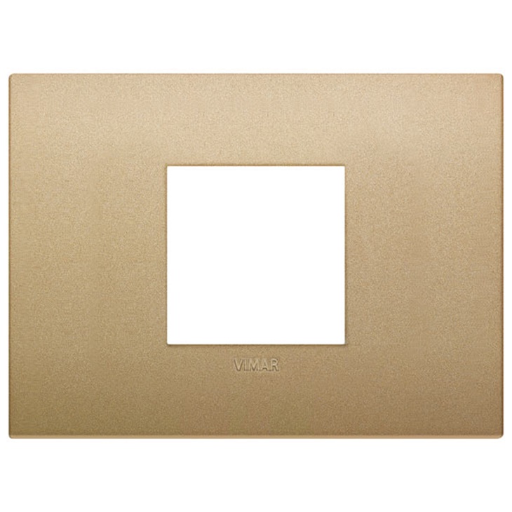 Placca Classic 2M centrali oro matt