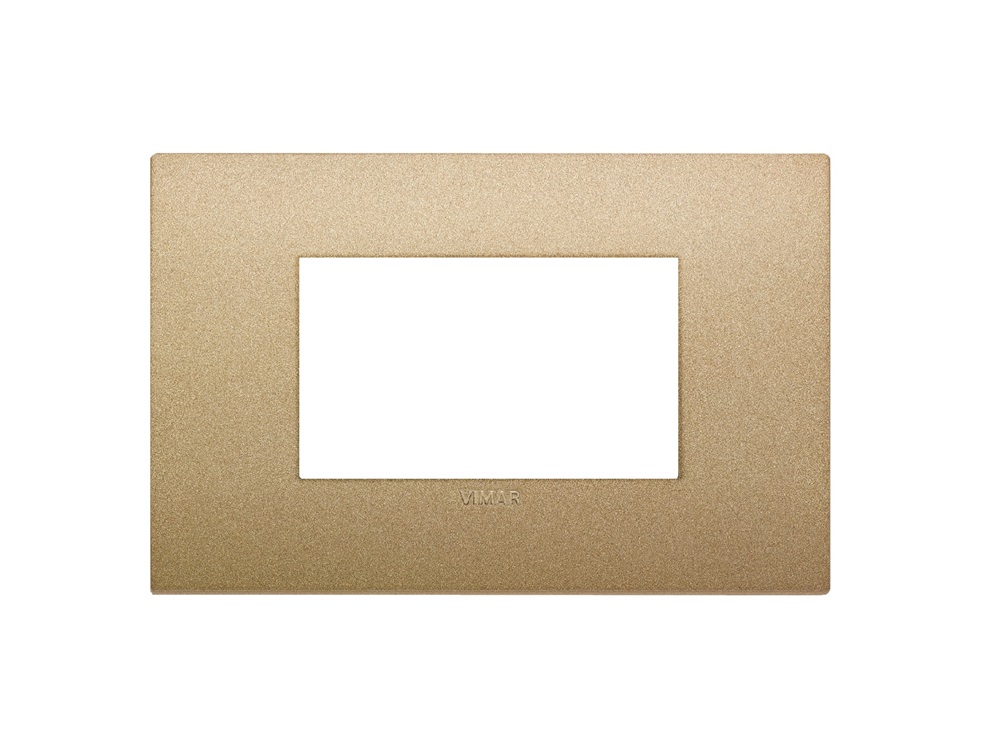 Placca Vimar Arkè 3M Oro Arkè 
