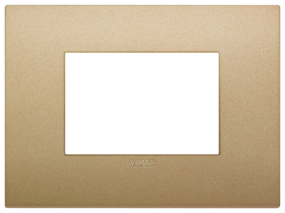 Placca Vimar Arkè 3M Oro Arkè 
