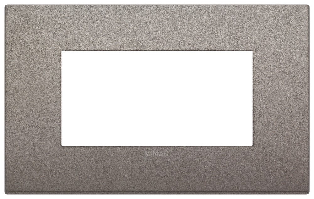 Placca Classic 4M titanio matt