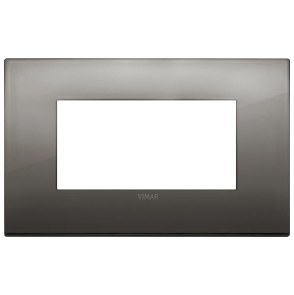 Placca Classic 4M cromo nero