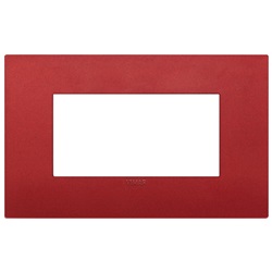 Placca Classic 4M rosso matt