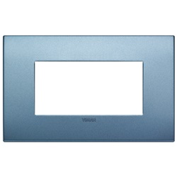 Placca Classic 4M blu matt