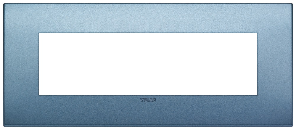 Placca Classic 7M blu matt