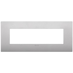 Placca Classic 7M silver matt