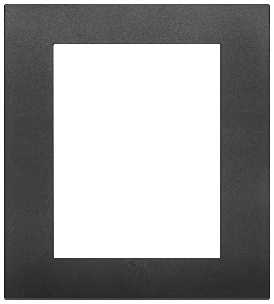 Placca Classic 8M nero