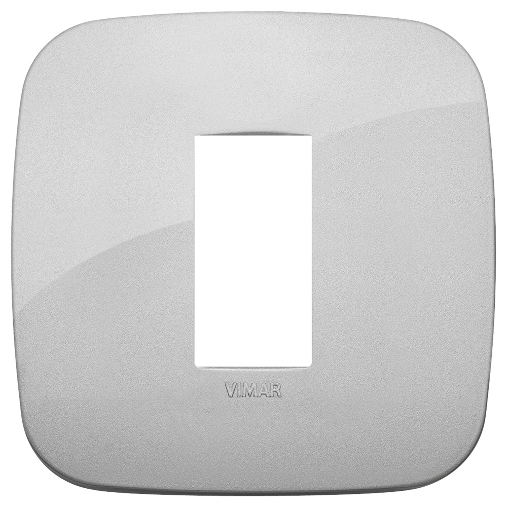 Placca Round 1M silver