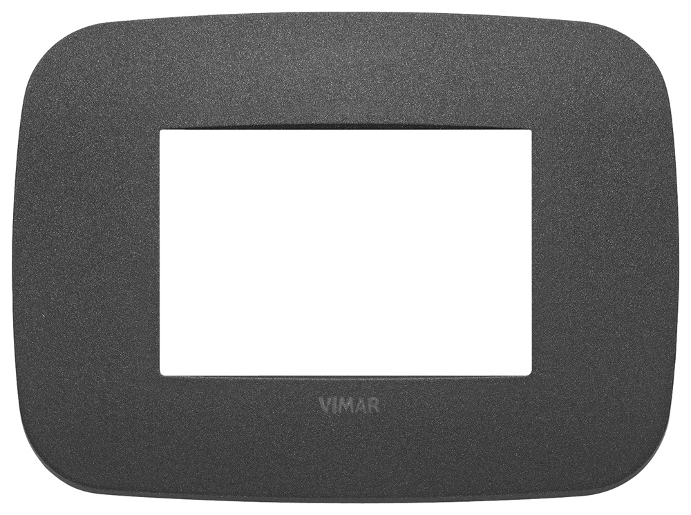 Placca Round 3M grafite matt