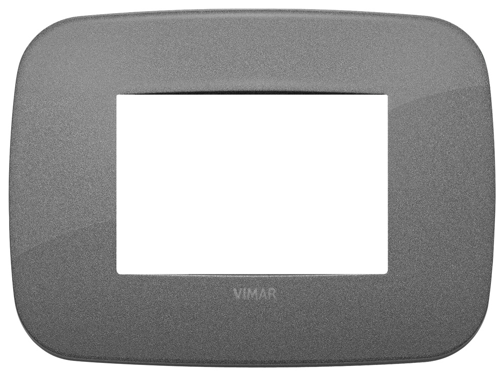 Placca Round 3M ardesia