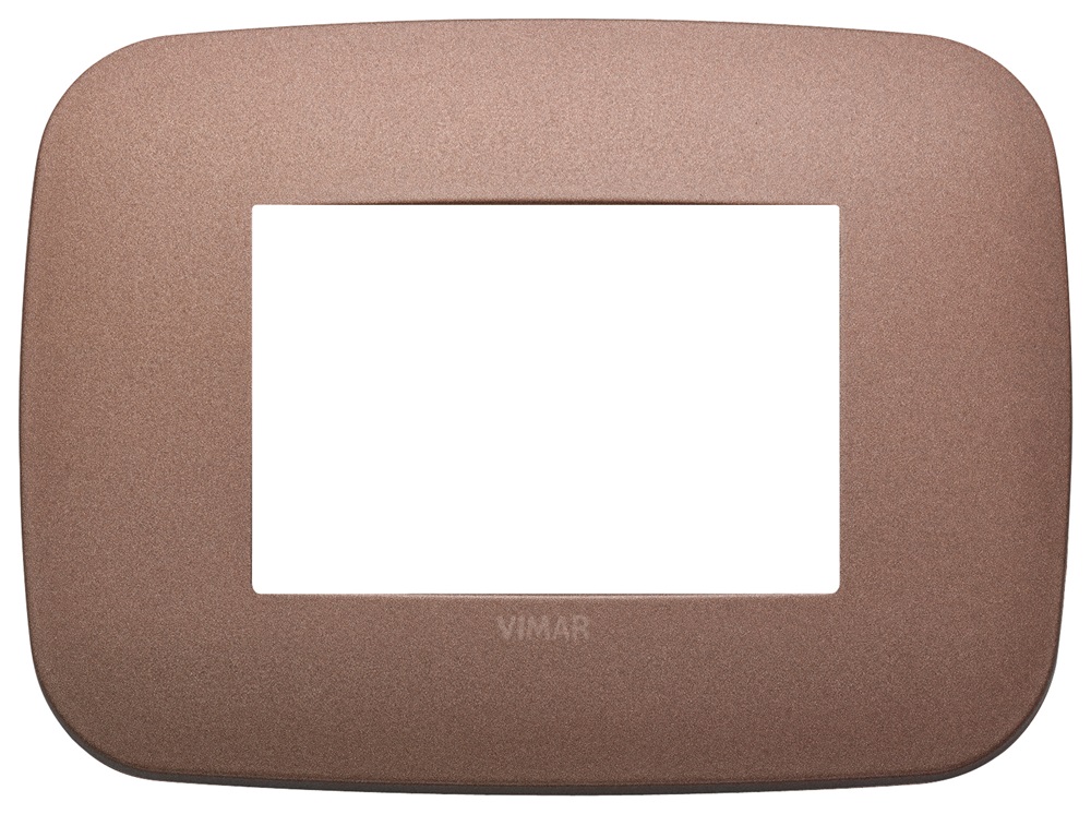 Placca Round 3M bronzo matt